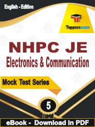 NHPC JE Electronics & Communication Test PDF Book In English - Practice Set