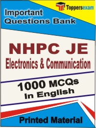 NHPC JE Electronics & Communication Book in English - Objective MCQ
