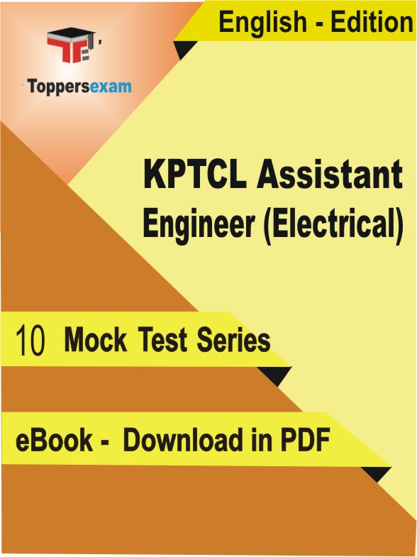 KPTCL Assistant Engineer (Electrical) Test PDF Book In English - Mock Test/Practice Set