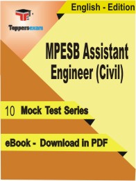 MPESB Assistant Engineer (Civil) Test PDF Book in English - Mock Test/Practice Set