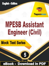 MPESB Assistant Engineer (Civil) Test PDF Book In English - Practice Set