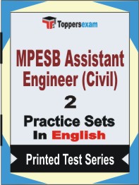 MPESB Assistant Engineer (Civil) Book in English - Question Paper / Practice Set