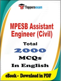 MPESB Assistant Engineer (Civil) PDF Book In English - MCQ / Objective Questions
