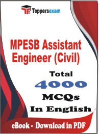 MPESB Assistant Engineer (Civil) PDF Book In English - MCQ / Objective Questions