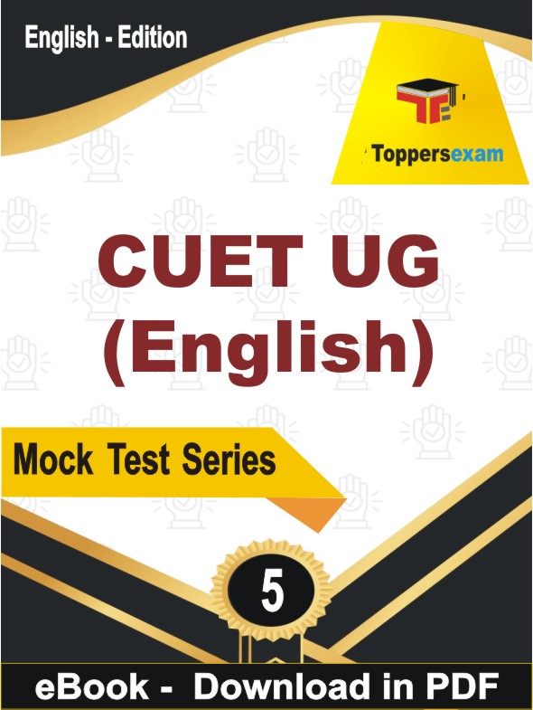 CUET UG (English) Test PDF Book In English - Practice Set