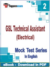 GSL Technical Assistant (Electrical) PDF Book In English - Question Paper