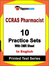 CCRAS Pharmacist Book in English - Practice Set