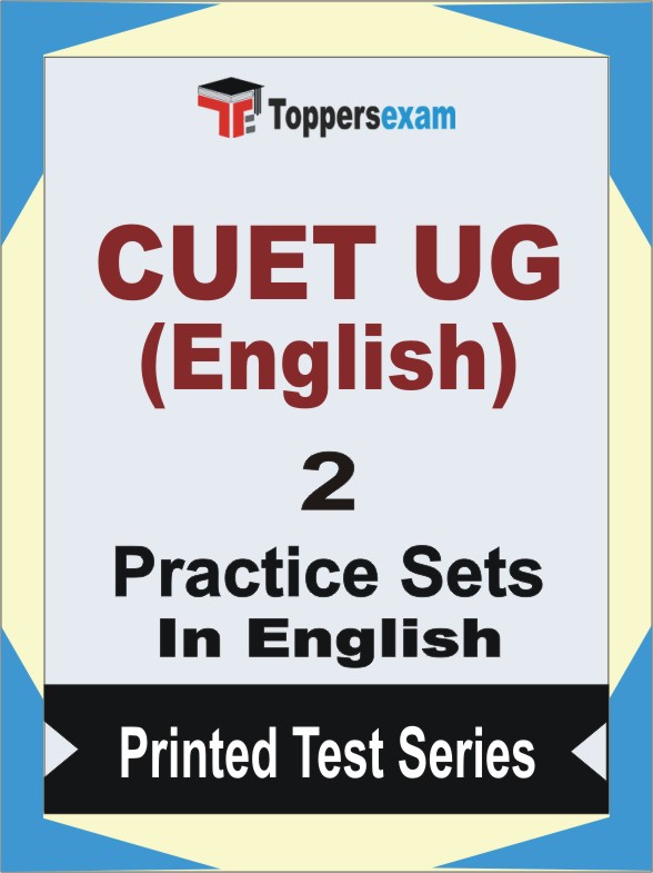 CUET UG (English) Book in English - Question Paper / Practice Set