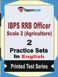 IBPS RRB Officer Scale 2 (Agriculture) Book in English - Question Paper / Practice Set
