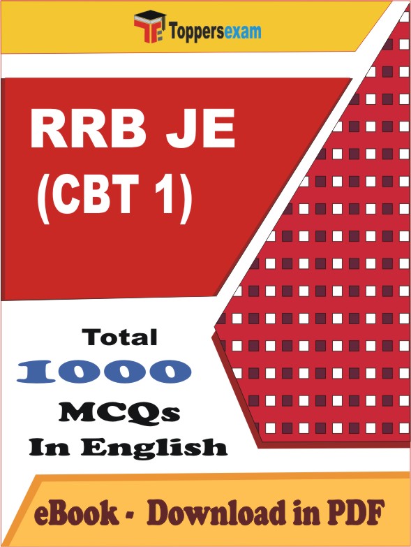 RRB JE (CBT 1) PDF Book In English - MCQ / Objective Questions