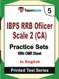 IBPS RRB Ofiicer Scale 2 (CA) Book in English - Mock Test / Practice Set