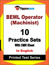 BEML Operator (Machinist) Book in English - Practice Set
