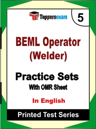 BEML Operator (Welder) Book in English - Mock Test / Practice Set