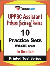 UPPSC Assistant Professor (Sociology) Prelims Book in English - Practice Set
