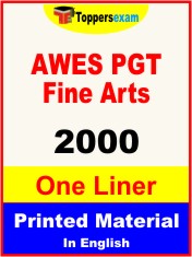 AWES PGT Fine Arts One Liner Book in English