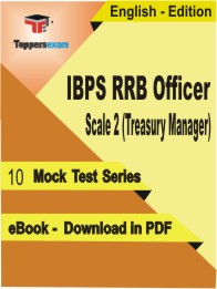 IBPS RRB Officer Scale 2 (Treasury Manager) Test PDF Book in English - Mock Test/Practice Set