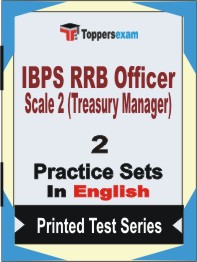 IBPS RRB Officer Scale 2 (Treasury Manager) Book in English - Question Paper / Practice Set