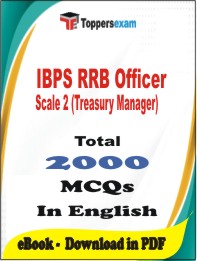 IBPS RRB Officer Scale 2 (Treasury Manager) PDF Book In English - MCQ / Objective Questions