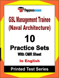 GSL Management Trainee (Naval Architecture) Book in English - Practice Set