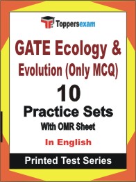 GATE Ecology & Evolution (Only MCQ) Book in English - Practice Set
