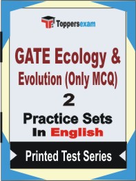 GATE Ecology & Evolution (Only MCQ) Book in English - Question Paper / Practice Set