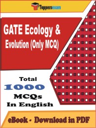 GATE Ecology & Evolution (Only MCQ) PDF Book In English - MCQ / Objective Questions