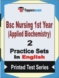 Bsc Nursing 1st Year (Applied Biochemistry) Book in English - Question Paper / Practice Set