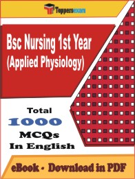 Bsc Nursing 1st Year (Applied Physiology) PDF Book In English - MCQ / Objective Questions