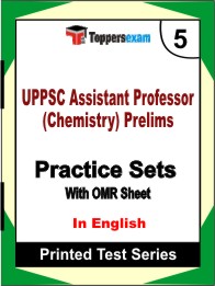 UPPSC Assistant Professor (Chemistry) Prelims Book in English - Mock Test / Practice Set
