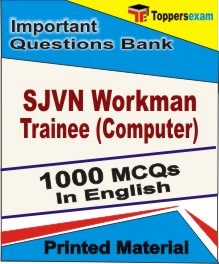 SJVN Workman Trainee (Computer) Book in English - Objective MCQ
