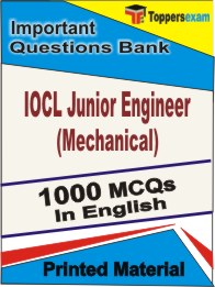 IOCL Junior Engineer (Mechanical) Book in English - Objective MCQ