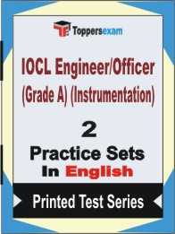 IOCL Engineer/Officer (Grade A) (Instrumentation) Book in English - Question Paper / Practice Set
