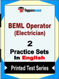 BEML Operator (Electrician) Book in English - Question Paper / Practice Set