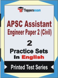 APSC Assistant Engineer Paper-2 (Civil) Book in English - Question Paper / Practice Set