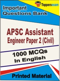 APSC Assistant Engineer Paper-2 (Civil) Book in English - Objective MCQ