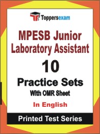 MPESB Junior Laboratory Assistant Book in English - Practice Set