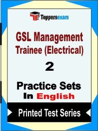 GSL Management Trainee (Electrical) Book in English - Question Paper / Practice Set