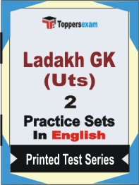 Ladakh GK (UTs) Book in English - Question Paper / Practice Set