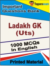 Ladakh GK (UTs) Book in English - Objective MCQ