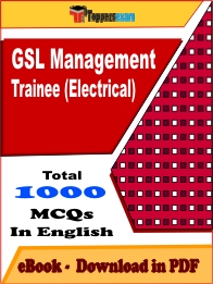 GSL Management Trainee (Electrical) Exam PDF Book In English - MCQ / Objective Questions