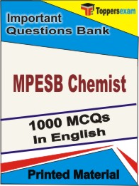 MPESB Chemist Book in English - Objective MCQ