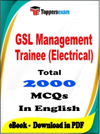GSL Management Trainee (Electrical) PDF Book In English - MCQ / Objective Questions