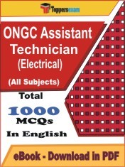 EBook of ONGC Assistant Technician Exam (Electrical), PDF Format in English