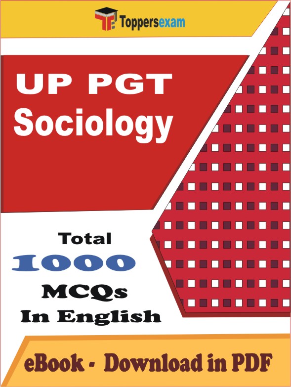 UP PGT Sociology PDF Book In English - MCQ / Objective Questions