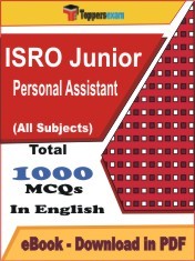 ISRO Junior Personal Assistant PDF Book In English