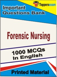 Forensic Nursing Book in English - Objective MCQ