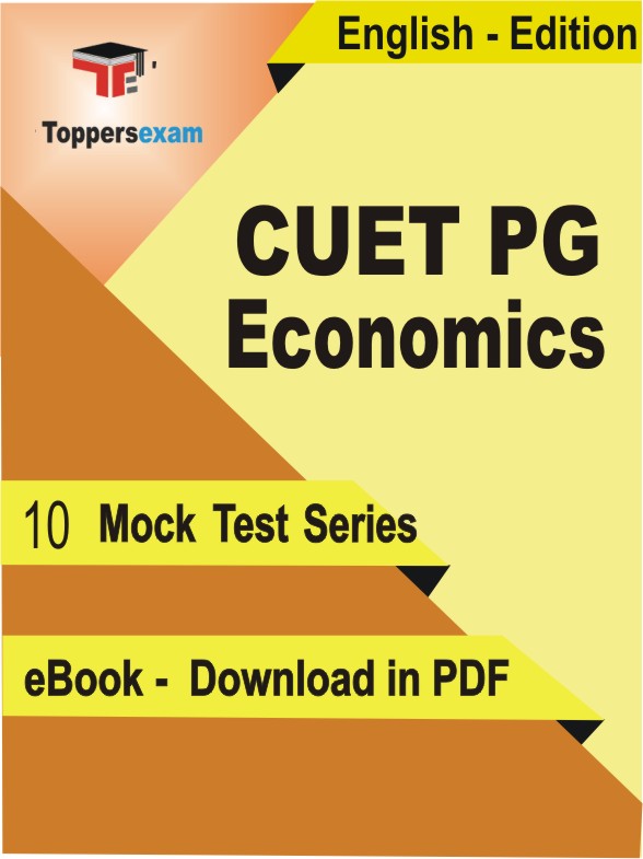 CUET PG Economics Test PDF Book In English - Mock Test/Practice Set