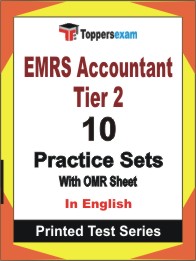 EMRS Accountant Tier 2 Book in English - Practice Set