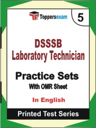 DSSSB Laboratory Technician Book in English - Mock Test / Practice Set