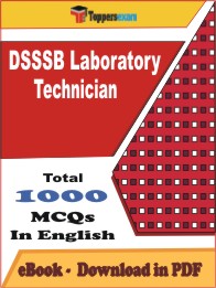 DSSSB Laboratory Technician PDF Book In English - MCQ / Objective Questions